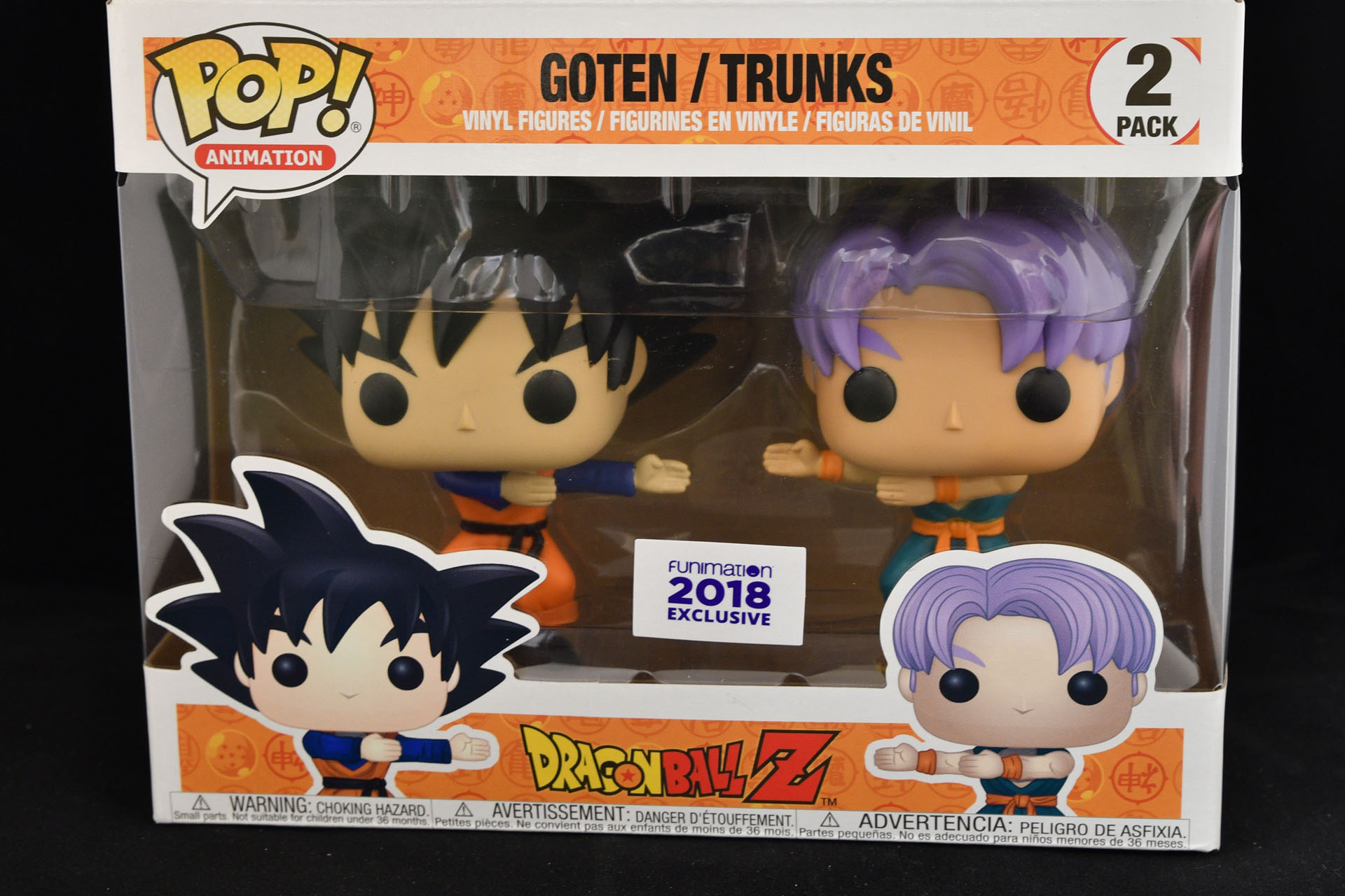 De Funko Pop! Goten / Trunks (2pack) Dragonball Z is nu beschikbaar